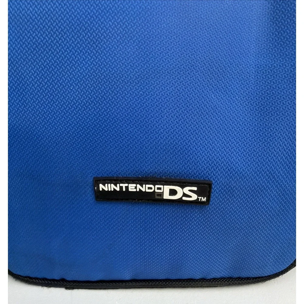 Nintendo Official DS Blue Soft Carrying Case Mini Backpack For System & Games